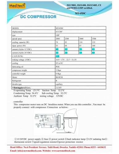 Solar DC Compressor