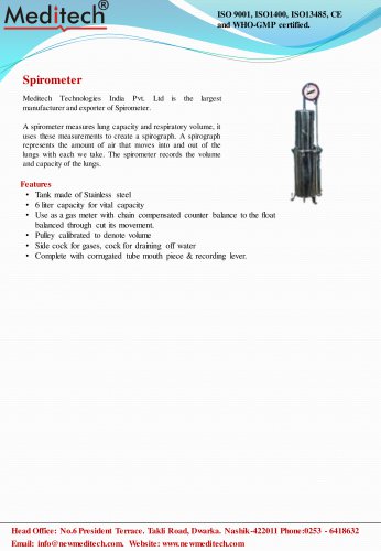 Spirometer