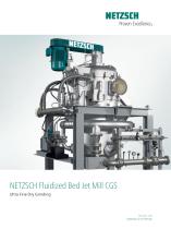 neTZsCH Fluidized Bed Jet Mill CGs