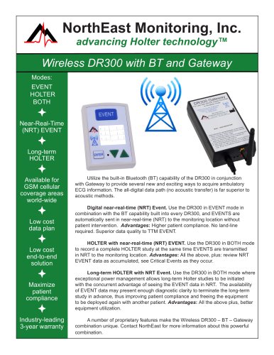 DR300 - Bluetooth and Gateway