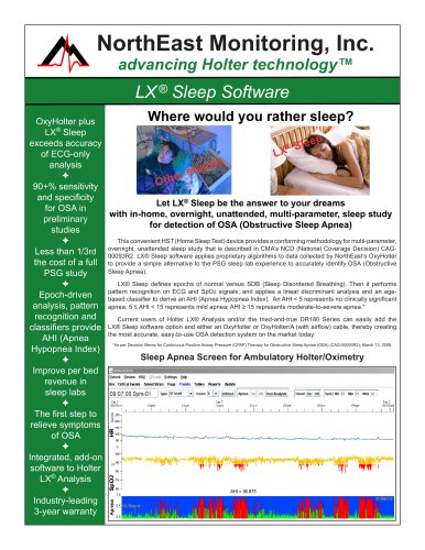 LX Sleep Software