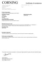 Quality Certificate - Lot No.909259