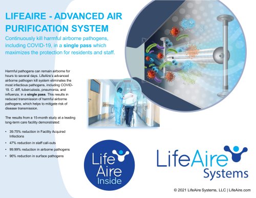 LIFEAIRE - ADVANCED AIR PURIFICATION SYSTEM