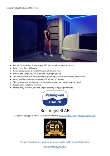 Restingwell Floating