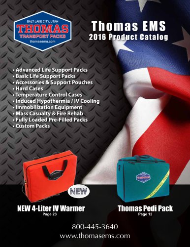 Thomas EMS 2016 Product Catalog