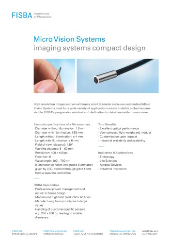 Micro Vision Systems