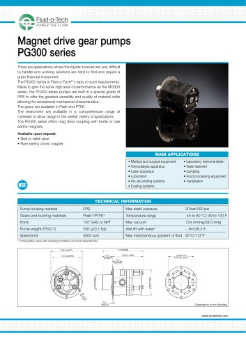 Gear Pump PG300