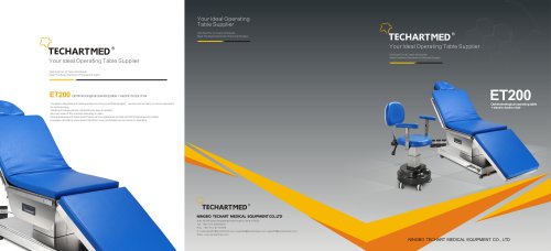 ET200,Ophthalmic operating table / electric / on casters,TECHARTMED