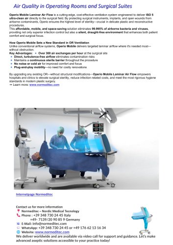 Air Quality in Operating Rooms and Surgical Suites