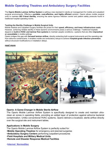 Mobile Operating Theatres and Ambulatory Surgery Facilities