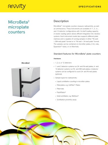 MicroBeta2 microplate counters