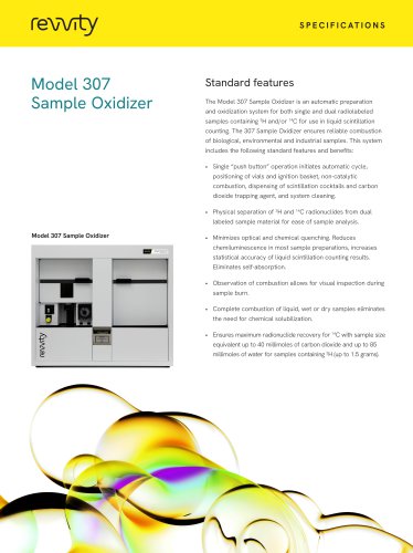Model 307 Sample Oxidizer