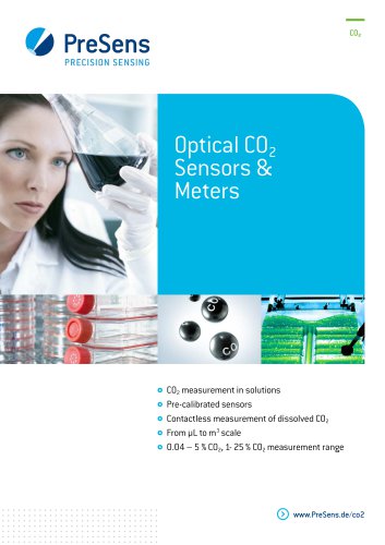 Optical CO2 Sensors & Meters