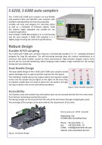 S 6250, S 6300 auto samplers