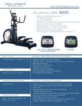 GB9300 10.1″ TFT ELLIPTICAL CROSS TRAINER PRO