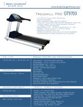 GT9700 4CHP AC TREADMILL PRO