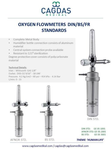 OXYGEN FLOWMETER