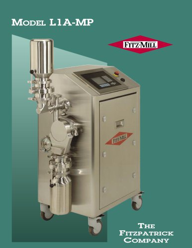 L1A Containment Laboratory Grinding Mills