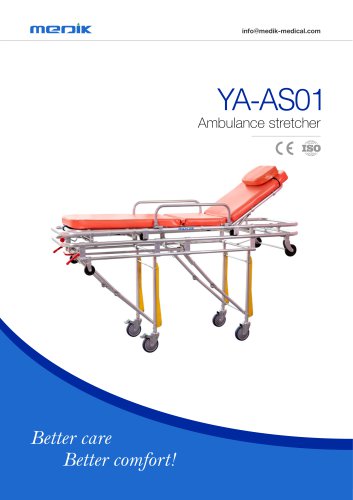 YA-AS01 Collapsible Ambulance Stretcher