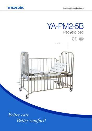 YA-PM2-5 Manual Pediatric Hospital Bed