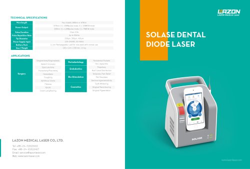 Solase Dental Diode Laser