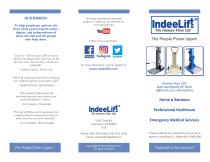 IndeeLift Trifold Brochure HFL-300