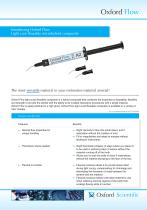 Introducing Oxford Flow Light cure fl owable microhybrid composite