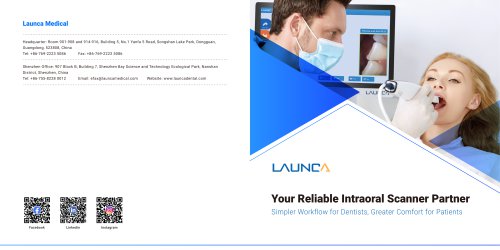 Your Reliable Intraoral Scanner Partner