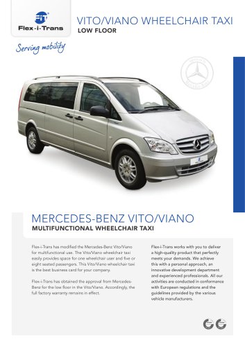 Vito / Viano Wheelchair van