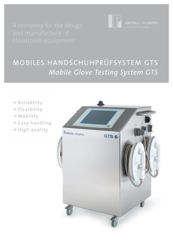 Mobile Glove Testing System GTS