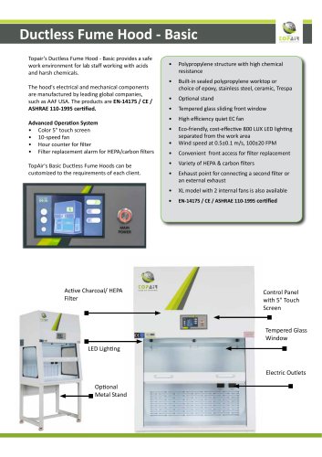 Ductless Fume Hood - Basic