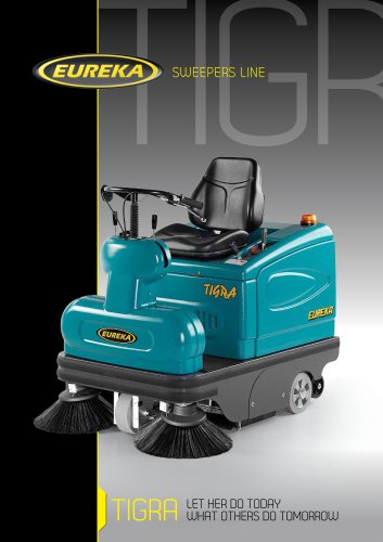 Tigra | Eureka compact man-on-board swepper