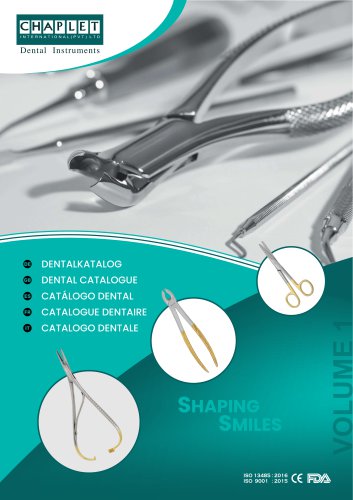 Chaplet Dental Catalogue