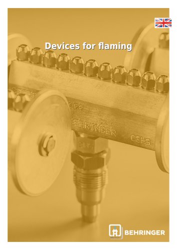Devices for flaming 2021