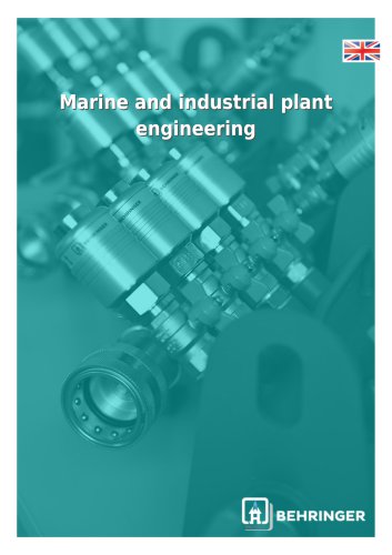 Marine and industrial plant engineering 2021