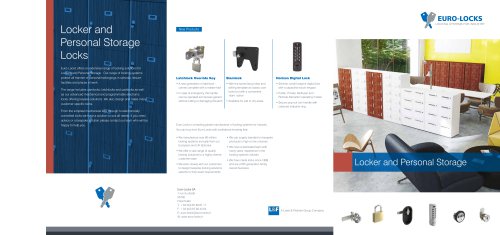 Lockers & Personal Storage Brochure