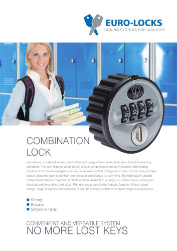 Mechanical Combination Lock Brochure