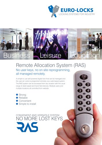 RAS Lock Remote Allocation System Brochure