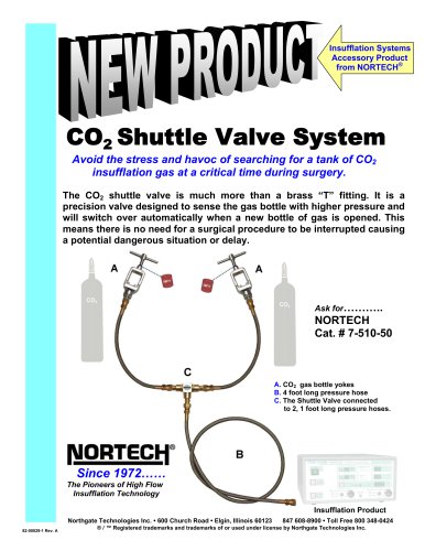 CO2 Shuttle Valve System