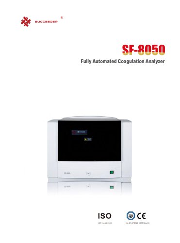 Fully Automated Coagulation Analyzer SF-8050