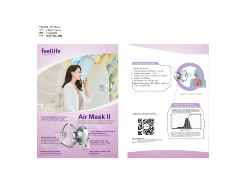 Air Mask II Portable Mesh Nebulizer