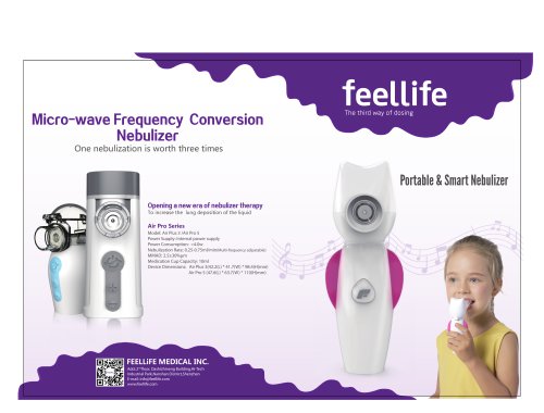 Feellife Portable & Smart Nebulizer