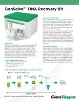 GenSolve™ DNA Recovery Kit