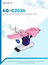 AG-C203A Medical Electric Gynecology Examination Table