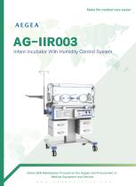 AG-IIR003 Infant Incubator With Humidity Control System