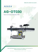 AG-OT030 Electric Operating Table For Surgery