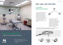 JD1700 PRO, JD1700L PRO, JD1700G PRO, JD1700J PRO Examination Lighting M202409JD17PRO0 Catalogue