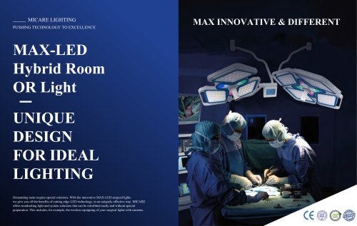 MAX-LED Surgical Light