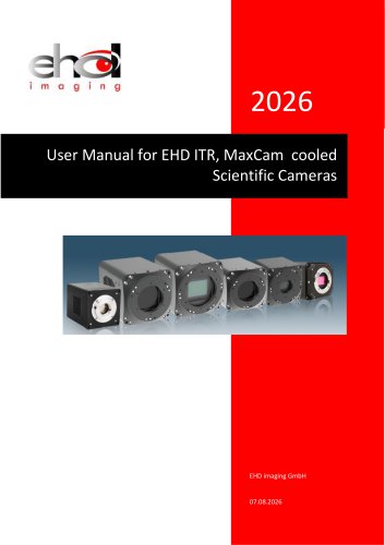 EHD ITR, MaxCam  cooled Scientific Cameras