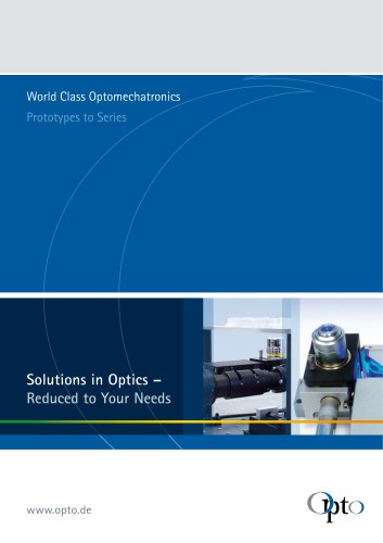 Opto Worldclass Optomechatronics